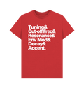 Red Printed T-shirt Front