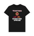 Black Printed T-shirt Front
