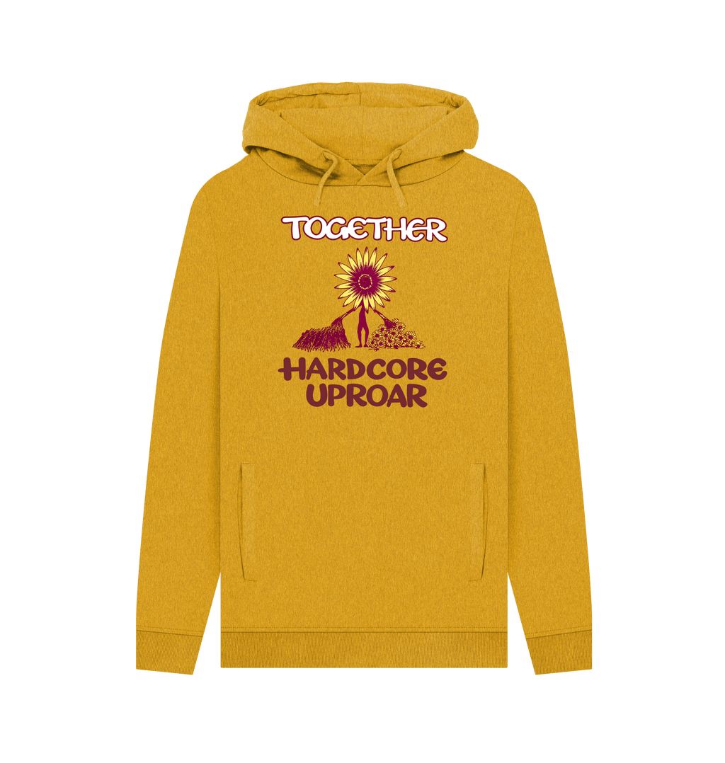 Sunflower Yellow Recycled Hoody Front