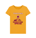 Mustard Printed T-shirt Front