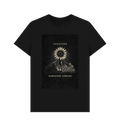 Black Printed T-shirt Front