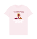 Pink Printed T-shirt Front