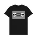 Black Printed T-shirt Front